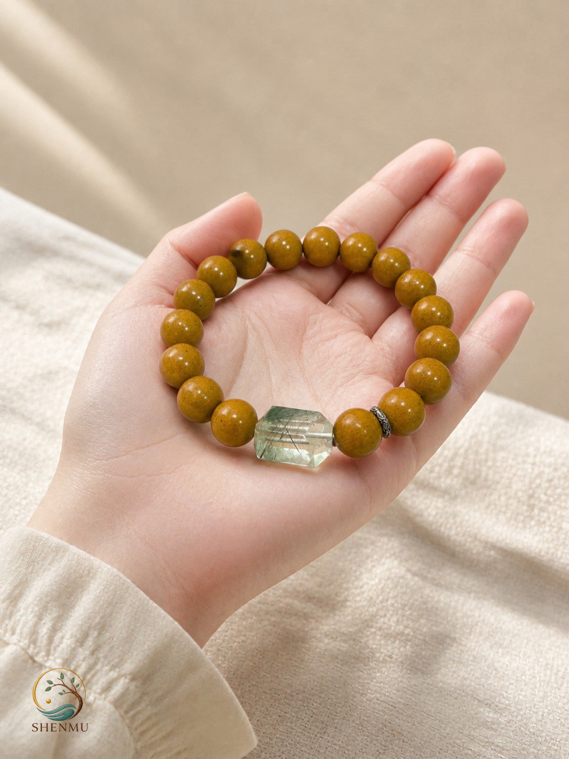 Moxi Qinghe Botanical Scent Bead Bracele