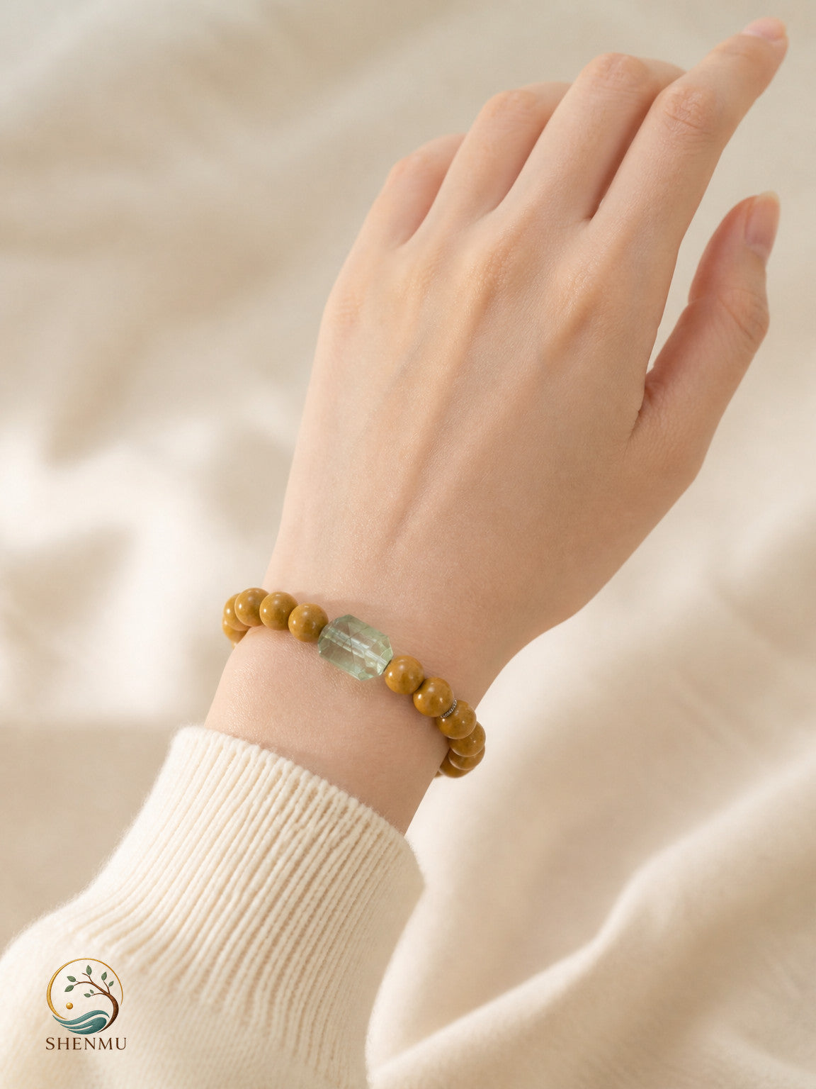 Moxi Qinghe Botanical Scent Bead Bracele