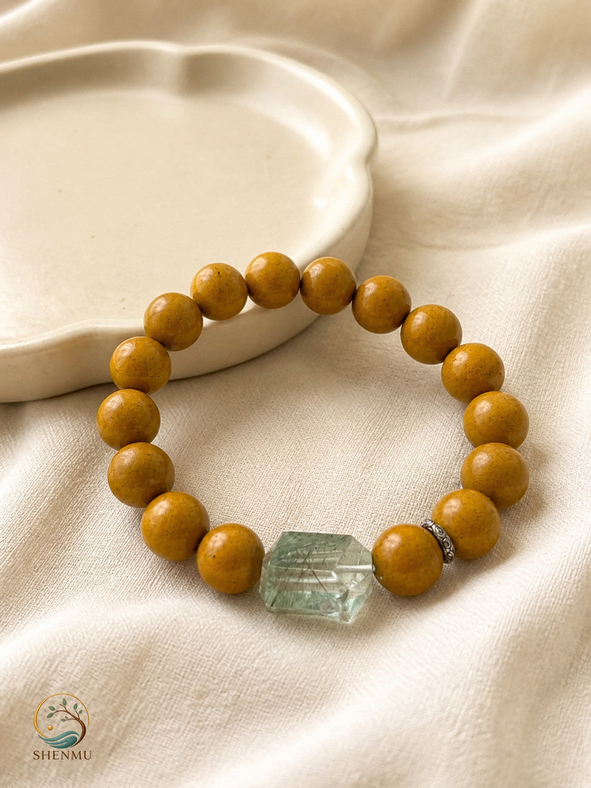 Moxi Qinghe Botanical Scent Bead Bracele