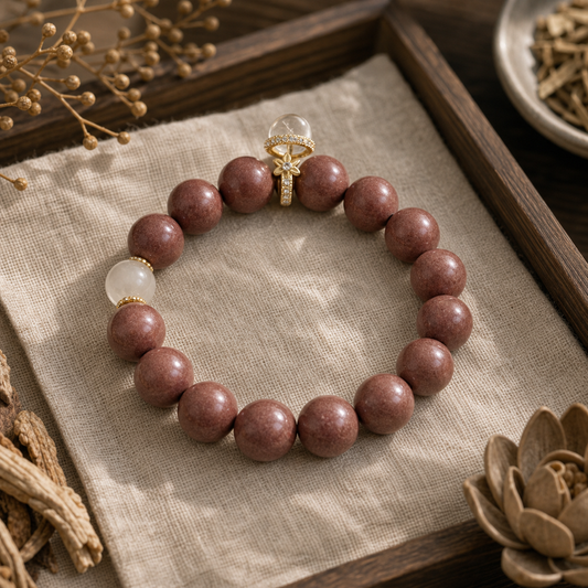 Red Sandalwood Herbal Bracelet